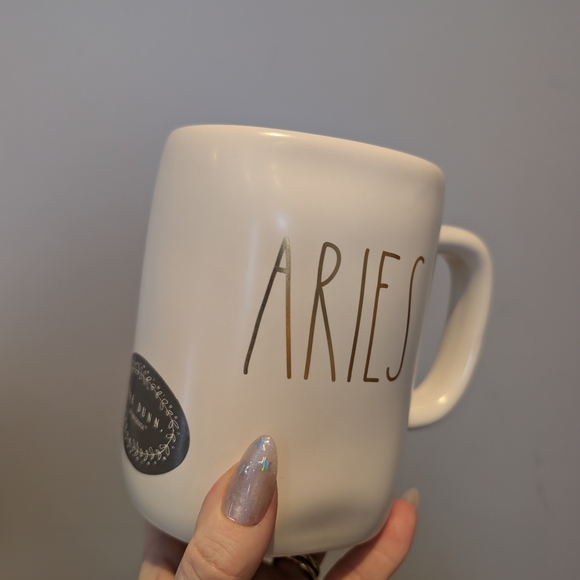 Aries White Ceramic Mug Rae Dunn - Picture 3 of 7